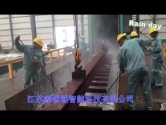 อุปกรณ์ชุบสังกะสีแบบจุ่มเหล็กที่ปรับแต่งได้ทนทานสำหรับการรักษาพื้นผิว