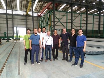 อุปกรณ์ชุบสังกะสีแบบจุ่มร้อนใบรับรอง ISO พร้อมระบบควบคุม NC