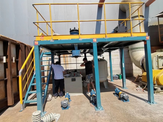 ระบบสกัดควันกรด HEPA 1200mm X 800mm X 1500mm สําหรับการใช้งานในอุตสาหกรรม