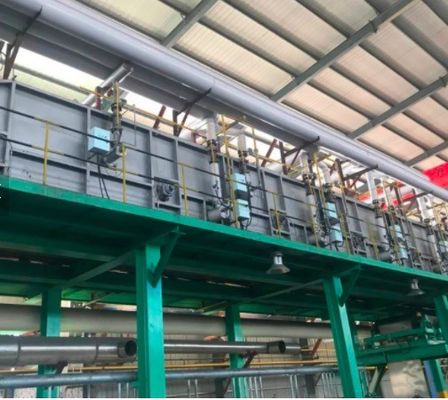 ถังซิงค์ Hot Dip Galvanizing Line PLC กับระบบควบคุมความร้อน