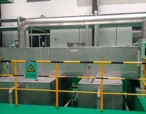 เครื่องทำความร้อนไฟฟ้าอัตโนมัติสลักเกลียวและถั่ว PLC สายชุบสังกะสีแบบจุ่มร้อน